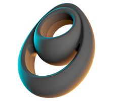 Erecto - erős pénisz- és heregyűrű, fekete