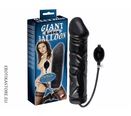 Gigantikus Latexballon - Fekete