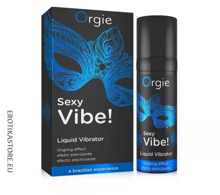 Orgie Sexy Vibe Liquid - Folyékony Vibrátor