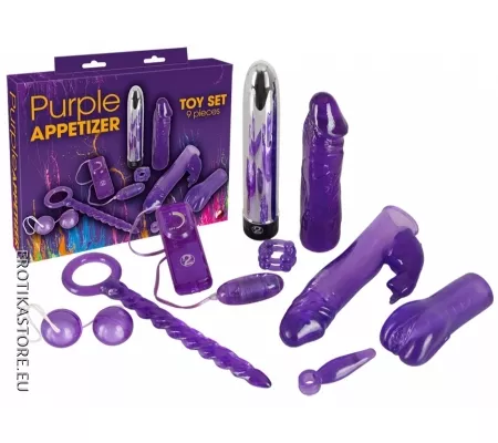 Purple Appetizer - Szexjáték Szett 9 Részes