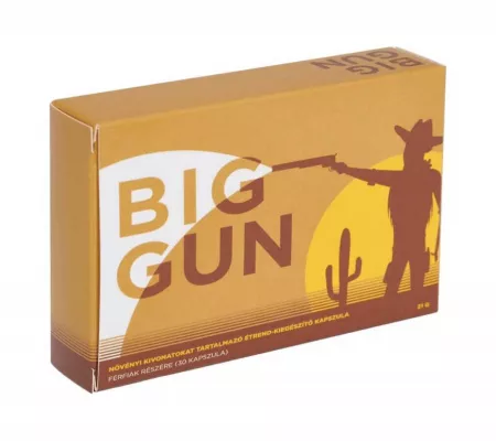 Big Gun - kapszula férfiaknak, 30db