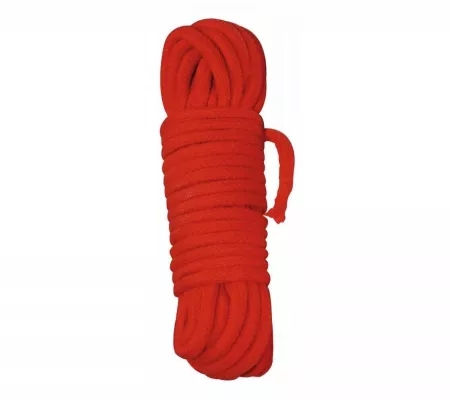 Bondage Kötél - 10m (piros)