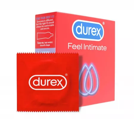 Durex Feel Intimate Vékonyfalú óvszer 3db