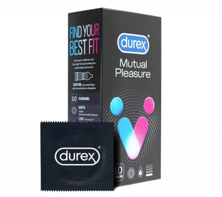 Durex Mutual Pleasure - késleltető óvszer, 10db