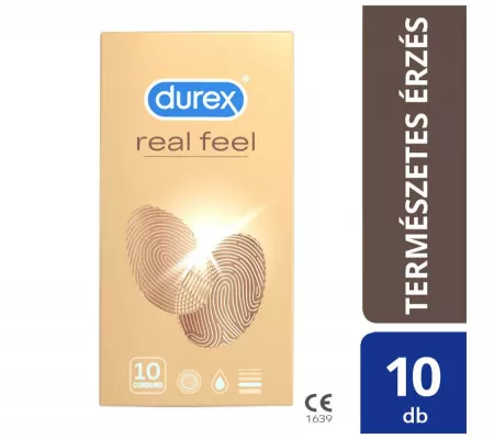 Durex Real Feel - latexmentes óvszer, 10db