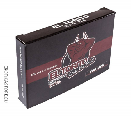 El Torito Extra potencianövelő kapszula férfiaknak.