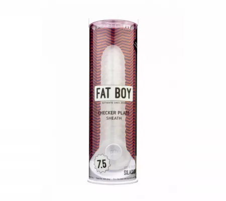 Fat Boy Checker Box - péniszköpeny, 19cm