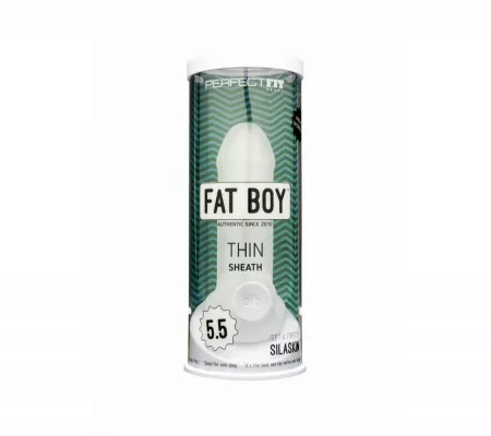 Fat Boy Thin - péniszköpeny, 15cm, tejfehér