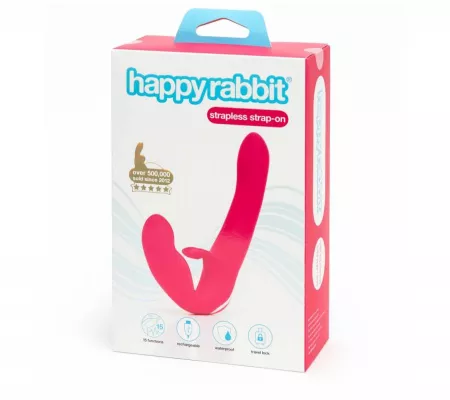 Happyrabbit  Strapless - Pink Vibrátor