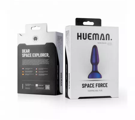 Hueman Space Force - akkus, lökő anál vibrátor