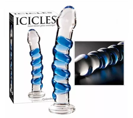 Icicles - Spirális üvegdildó