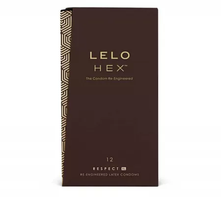 LELO Hex Respect XL - luxus óvszer, 12db