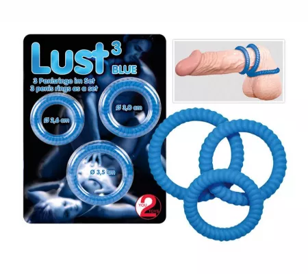Lust Gyűrűtrió - Kék