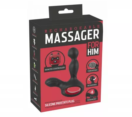 Massager - akkus, melegítős prosztata vibrátor