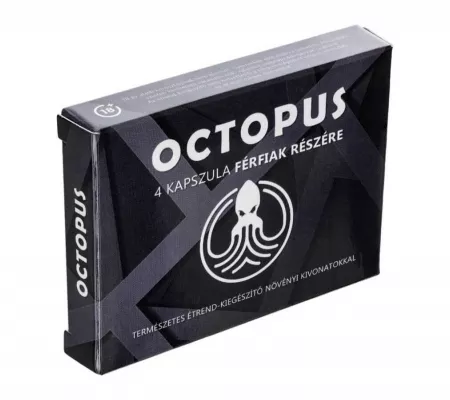 Octopus - étrendkiegészítő kapszula férfiaknak, 4db