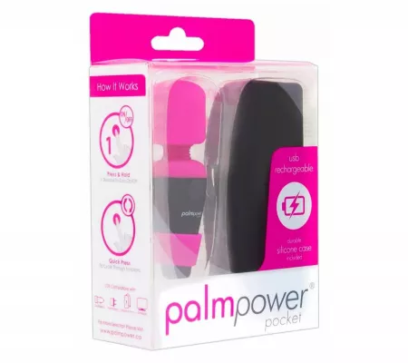 Palmpower Pocket Wand - Akkus, Mini Masszírozó