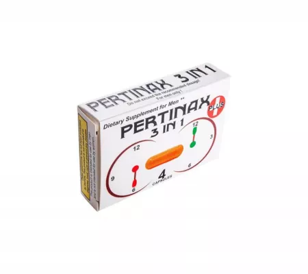 Pertinax 3in1 Plus - étrendkiegészítő férfiaknak, 4db