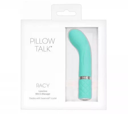 Pillow Talk Racy - G-pont Vibrátor, Türkiz