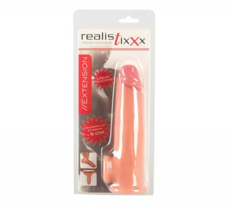 Realistixxx  - Heregyűrűs Hosszabbító, 19cm