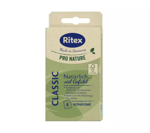 RITEX Pro Nature Classic - óvszer, 8db