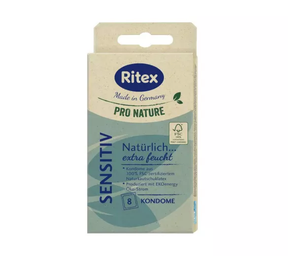 RITEX Pro Nature Sensitive - óvszer, 8db