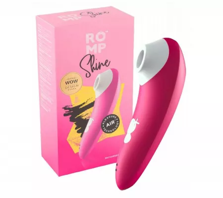 ROMP  Shine - Léghullámos Csiklóizgató, Pink