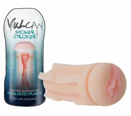 Vulcan Shower Stroker - élethű Vagina, Natúr
