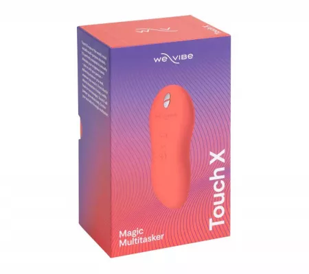 We-Vibe Touch X - akkus csiklóvibrátor, koral