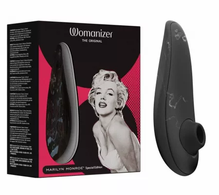 Womanizer Marilyn Monroe akkus csiklóizgató, fekete