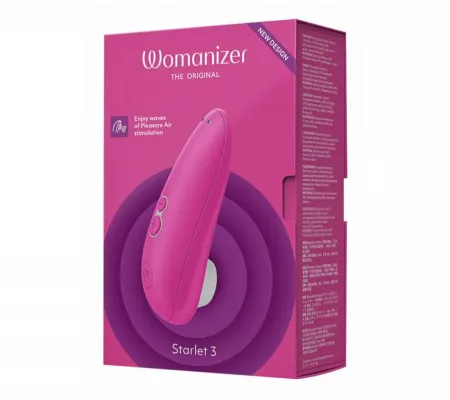 Womanizer Starlet 3 - akkus csiklóizgató, pink