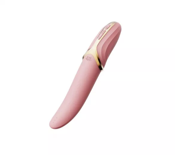 Zalo Eve - akkus, melegítős luxus vibrátor, pink